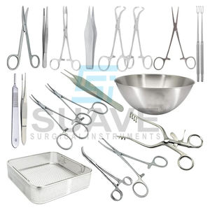 Basis of Surgery Instruments Wound Dressing Small Instruments Set Stainless Steel Surgery Set by SUAVE SURGICAL INSTRUMENTS - Product Image 1