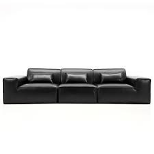 Sofá de PUF plegable de tela de tapicería duradera Premium con relleno de espuma Sofás de PUF Premium - Product Image 5