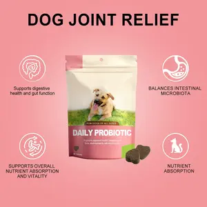 OEM/ODM Vitaminas Masticables <span class=keywords><strong>para</strong></span> Cachorros y Gatitos, Suplemento Probiótico <span class=keywords><strong>para</strong></span> el Equilibrio Intestinal, con Salud Articular y Frutas Mixtas - Product Image 5