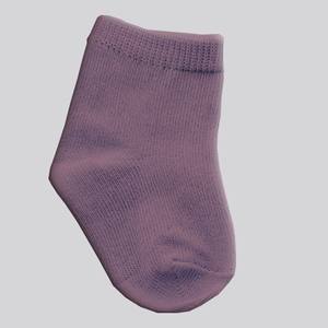 Calcetines para niños coloridos elásticos transpirables antideslizantes de algodón suave liso para uso diario - Product Image 3