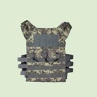 Chaleco Táctico para Exteriores, Ligero, Material de PC, Diseño Transpirable, Bolsillos Funcionales, Unisex, para Senderismo, Camping y Eventos
