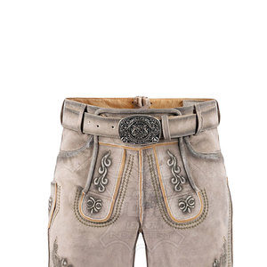 Servicio OEM, Diseño Personalizado al por Mayor, Pantalones Cortos Bávaros de Cuero, Nuevo Modelo, Pantalones Cortos Bávaros de Cuero Transpirables para Adultos - Product Image 3