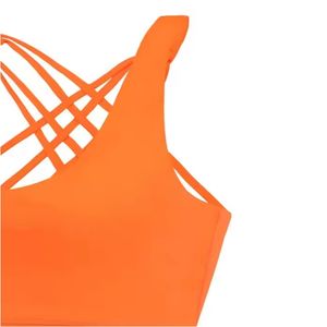 Sujetador deportivo reversible de alto soporte para mujer Estilo simple con logotipo de nuevo diseño de alta calidad en la parte delantera Sin costuras y en tendencia - Product Image 5