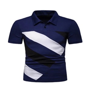 High Quality Men's Solid Pattern Short Sleeve Polo <b>Shirt</b> - Product Image 4
