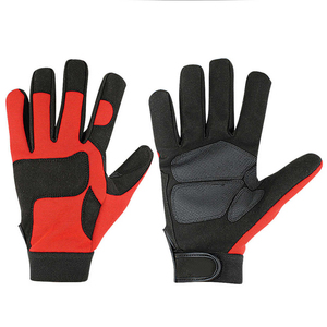 Gants de mécanicien Logo personnalisé Gants de mécanicien en cuir imperméables à haute résistance aux chocs Sécurité de travail Gants de mécanicien automobile - Product Image 4