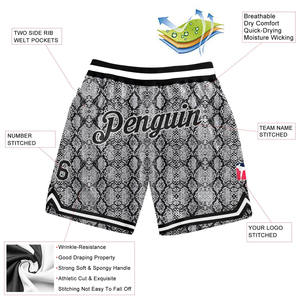 Ropa deportiva con logotipo personalizado para hombre, Diseña tus propios pantalones cortos de malla transpirable de secado rápido, cintura media, antiarrugas, tela de estambre ecológica - Product Image 2