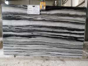 Azulejos de losas de mármol blanco Panda, diseño moderno, superficie pulida, duradero, versátil para encimeras de Villa, precios competitivos, India - Product Image 2