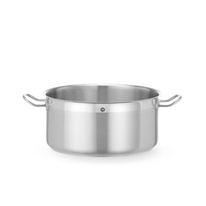 HENDI ProLine 12L Marmite à soupe et à bouillon, pot à mijoter basse profondeur sans couvercle 320x(H)150mm - Product Image 1