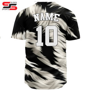 Uniforme de béisbol personalizado por sublimación de alta calidad, diseño profesional, camiseta de Béisbol Juvenil personalizada - Product Image 2