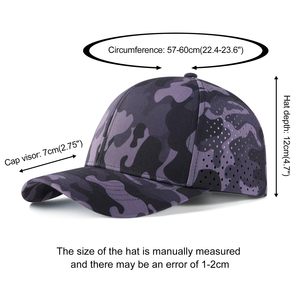 Casquette de baseball pour hommes avec logo personnalisé vente en gros visière incurvée réglable en coton mélangé chapeau de sport promotionnel fournisseur en vrac prêt - Product Image 6