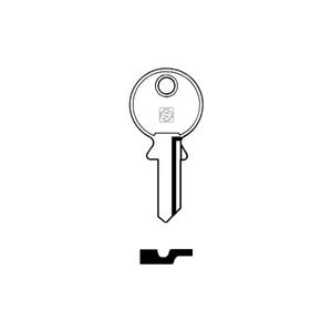 Llave Ciega Silca HW1, Acero - Product Image 1