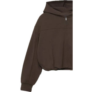 Vestido Sudadera de Felpa Personalizado para Mujer, 100% Algodón, Transpirable, Resistente al Viento, Ecológico, Diseño Repujado, Hombros Caídos - Product Image 6