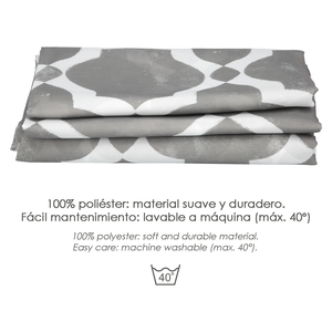 Tenda Doccia Vintage 180x200 cm. Impermeabile - Product Image 3