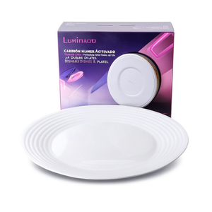 จานเซรามิก LUMINARC Harena แพ็ค 24 ใบ ดีไซน์มินิมอล ลายเรียบ ทนทาน - Product Image 2
