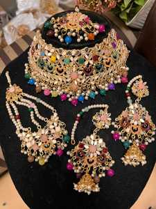 Cross Border Venta caliente moda collar perla conjunto nupcial accesorios perla collar pendiente conjunto - Product Image 3