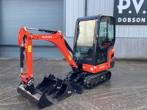 Prix d'usine, mini-excavatrice Kubota KX016-4 de haute qualité, neuve et d'occasion, mini-pelles Kubota Kx016-4 Euro 5 à vendre - Product Image 1