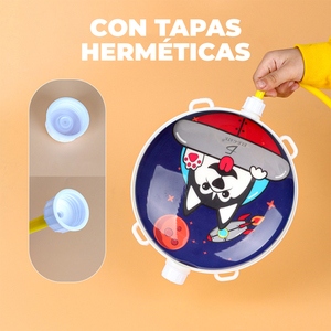 กระเป๋าเป้ปืนฉีดน้ำลายหมาป่าทรงกลม 600 มล. ดีไซน์โดดเด่นสำหรับความสนุกกลางแจ้ง - Product Image 5