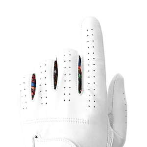 Guantes de golf para hombre con impresión de logotipo personalizado de mano izquierda y derecha Guantes de golf con impresión por sublimación hechos de cuero - Product Image 5