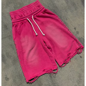 Conjunto Deportivo de Alta Calidad para Hombre, Pantalones Deportivos Acampanados y Sudadera con Capucha, Conjunto de Algodón con Cremallera y Pedrería - Product Image 6