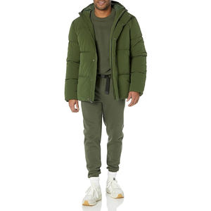 2024 moda de invierno elegante diseño personalizado con capucha para hombres chaqueta acolchada servicio OEM nuevas chaquetas de moda acolchadas para hombres - Product Image 4