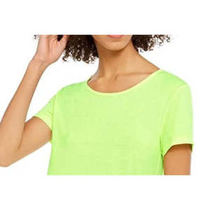 Top da Corsa Verde per Donna Ideology, Taglie da XS a XL, Abbigliamento da Palestra in Cotone con Fodera in Spandex, Motivo Stampato, Abbigliamento da Yoga - Product Image 3