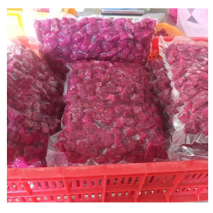 IQF Frozen Dragon Fruit Vietnam Cubes rouges et blancs Saveur douce fraîche pour l'exportation - Product Image 3