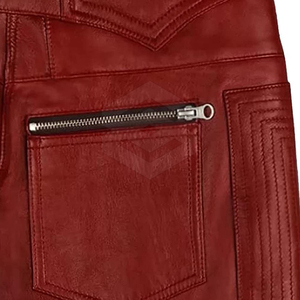 Pantalones de Lona Casuales de Cuero Genuino de Alta Calidad para Hombre, Ligeros, Ajustables, con Cintura Elástica, Resistentes al Viento y de Secado Rápido - Product Image 6