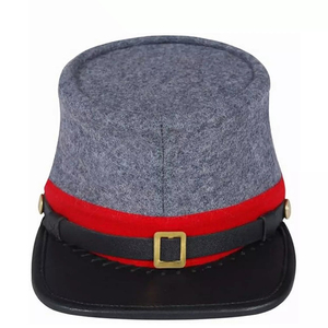 Gorra con visera vintage con uniforme de adorno dorado Gorra con visera con diseño elegante para uniformes de la Marina - Product Image 5