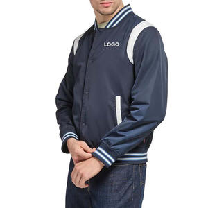 Chaqueta de béisbol universitaria para hombre de las mejores tendencias, ropa de calle más vendida con decoración bordada, nuevo precio de moda - Product Image 2