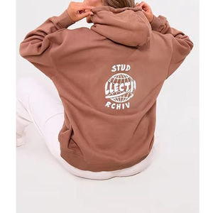 Sudadera con Capucha para Mujer, Personalizada con Logotipo, Impresión de Alta Calidad, Algodón French Terry, Ropa Deportiva - Product Image 4