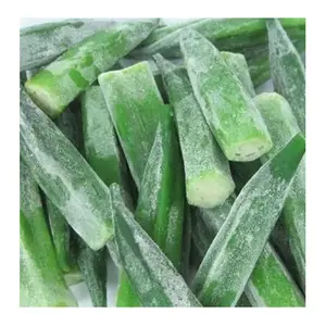 Top Grade Fresh Frozen Organic Okra IQF Vegetables Frozen Okra for Sale