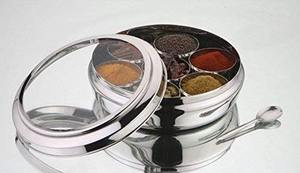 Stainless Steel Custom <b>Spice</b> <b>Jar</b> Set <b>Spice</b> Container Custom <b>Spice</b> Set Stainless Steel Kitchen Condiment Storage Bowls Container - Product Image 2