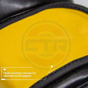 Gants de boxe professionnels en cuir PU de haute qualité avec écran tactile, couleurs et tailles personnalisables, logo sur mesure, longueur de poignet ajustable - Product Image 6