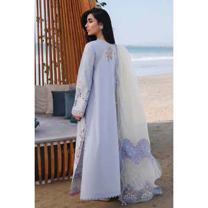 คอลเลคชั่น Qalamkar Sahil Luxury Lawn '26 รุ่นหรูหราทรงเอไลน์ ZAYNA TC-1559 SA-08 - Product Image 5