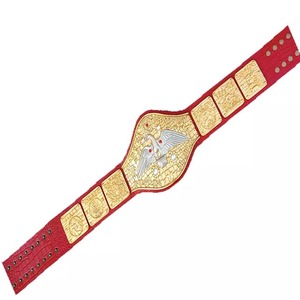 Ceinture de champion du monde poids lourd - Ronpex International en laiton et cuir, personnalisable, unisexe, pour arts martiaux - Product Image 1