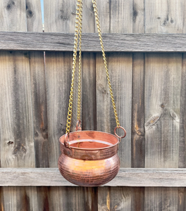 Vases en métal vintage élégants pour la décoration intérieure Pot de fleur de sol de jardin moderne Paniers suspendus de salon au design élégant - Product Image 6