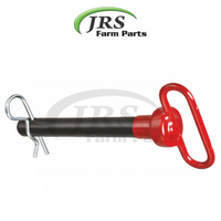 Nouveau Goupille d'attelage à poignée rouge en acier au carbone zingué pour tracteurs et remorques Fabricant Exportateur Inde JRS FARM PARTS Prix de gros