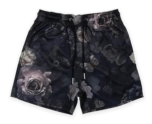 Pantalones Cortos Deportivos de Malla para Hombre, con Estampado Gráfico, Cintura Elástica con Cordón, para Verano, Gimnasio y Entrenamiento - Product Image 5
