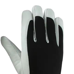 Guantes de trabajo de cuero Hombres Mujeres Heavy Duty Utility Work Guantes de jardinería Diseño a prueba de espinas Construcción de jardín - Product Image 6