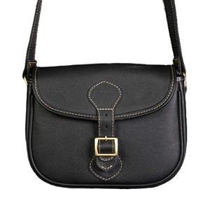 High Quality women's Saddle <b>Bag</b> Wholesale Custom Logo <b>Bags</b> for Women Genuine <b>Leather</b> Vintage <b>Small</b> Crossbody Ladies Handbag OEM - Product Image 1