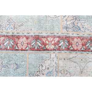 Vintage Turkish <b>Runner</b> Rug 2.3x9.1 ft, <b>Red</b> Wool Rug - Product Image 5