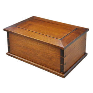 Urne funéraire en bois de manguier 2025 Urne pour animaux de compagnie de meilleure qualité Designer décoratif Urnes funéraires en forme de rectangle fabriquées à la main - Product Image 5