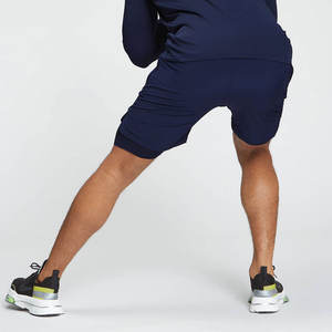 Vente en gros de shorts de gym en coton épais shorts de sport en polaire respirant pour hommes shorts d'entraînement pour la course à pied - Product Image 2