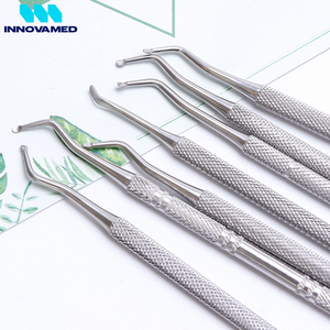 Ensemble de curettes podiatriques double face 7 pièces Instruments chirurgicaux en acier inoxydable pour traitement de pédicure Source d'alimentation manuelle - Product Image 6