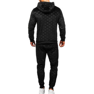 Conjunto Deportivo Premium de Dos Piezas para Hombre, Sudadera con Capucha y Pantalones Jogger, Felpa Gruesa, Personalizado, de Fábrica - Product Image 2