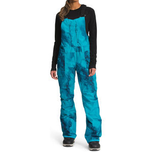 Baberos de esquí personalizados para mujer Pantalones de nieve con aislamiento impermeable con impresión de logotipo y servicio OEM ODM para deportes de invierno al aire libre - Product Image 1