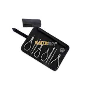 Kit de Podología, Manicura, Pedicura y Cirugía de Uñas, Juego de Instrumentos para la Eliminación de Uñas Encarnadas, Calidad Premium, Manual, Certificado CE - Product Image 1