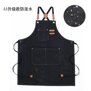 Tablier de cuisine professionnel de qualité supérieure Taille en coton de haute qualité entièrement personnalisable avec le logo de votre marque pour les barbiers et les enfants - Product Image 3