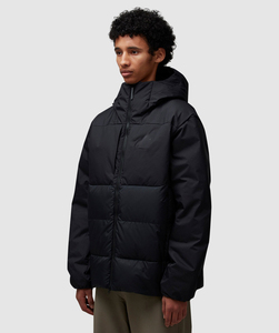 Men's Winter Adjustable Hooded Zipper Closure <b>Waterproof</b> Breathable Puffer <b>Jacket</b> with Front Logo OEM Custom Service - Product Image 6