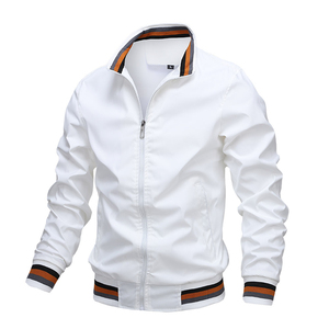 Chaqueta Bomber de Vuelo Cómoda y de Buena Calidad, Estilo Nuevo, Chaqueta Bomber de Tela de Poliéster y Nailon para Hombre, Chaqueta Bomber al por Mayor - Product Image 1